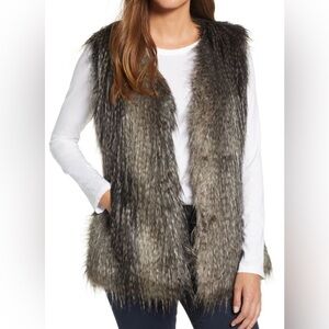 Via Spiga Faux Fur vest